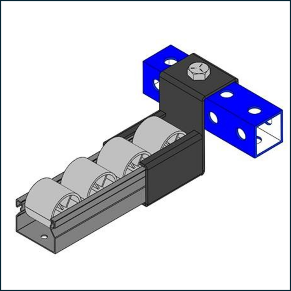 micro-wheel-conveyor-with-stop-bracket