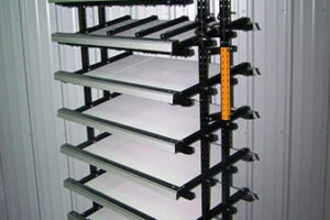 Flex Craft Flow Rack with multiple layers for organized solutions.