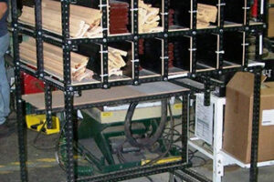 Flex Craft Flow Rack with multiple compartments for organized solutions.