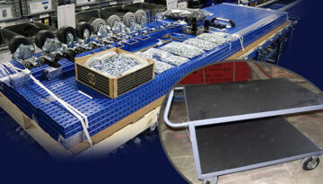 Custom kits for Flex Craft Carts at workstations.