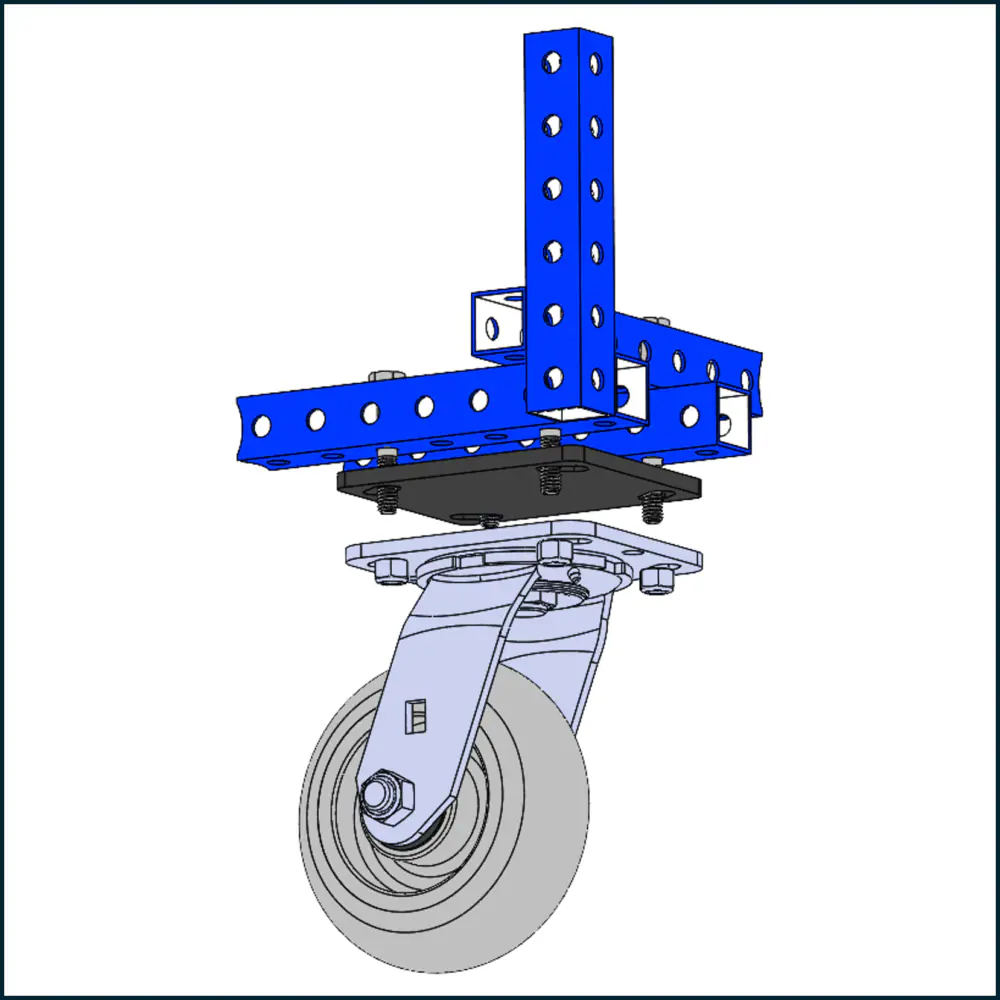 caster-plate